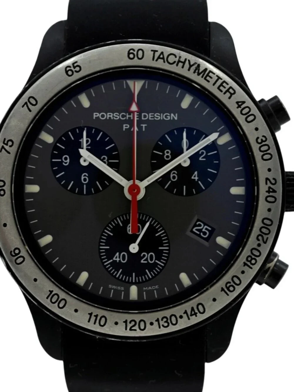 Porsche Design by Eterna 40mm Men's Chronograph Titanium Watch- Ref: 6610.14!